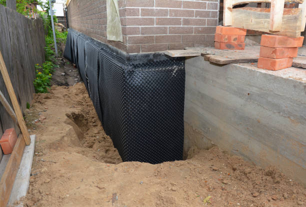 Crawl space vapor barrier installation in Sussex, NJ